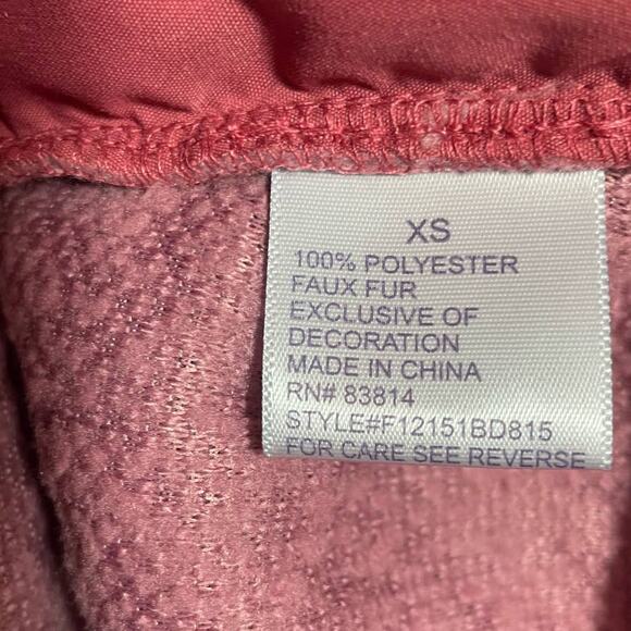 Sherpa Popover Te Verde Women Fleece Top XS Rose Leisure Cozy Warm Outdoor NEW - Picture 10 of 13